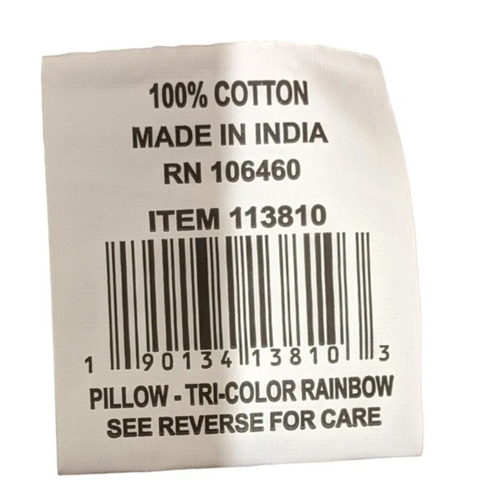 Primitives by Kathy tricolor rainbow pillow covers set of 2